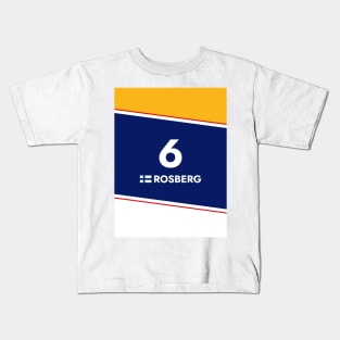 F1 Legends - Keke Rosberg Kids T-Shirt